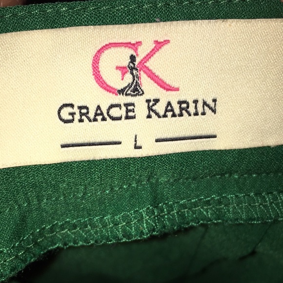 Grace Karin Green Pencil Skirt - Picture 4 of 6